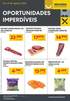 Pré-visualização Recheio - Oportunidades Imperdíveis válido de 25.08.2025
