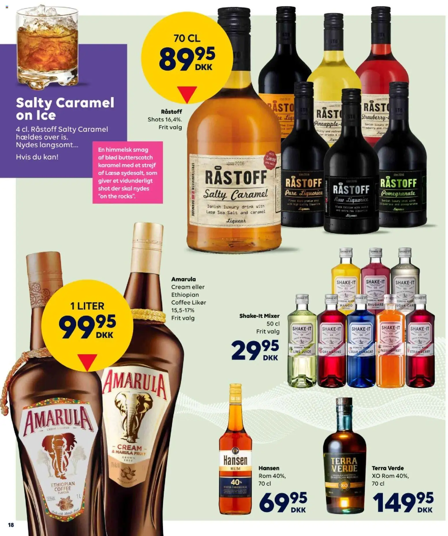 Bordershop tilbudsavis – gyldig fra 08.04.2026 | Side: 18 | Produkter: Mango, Juice, Vodka, Mixer