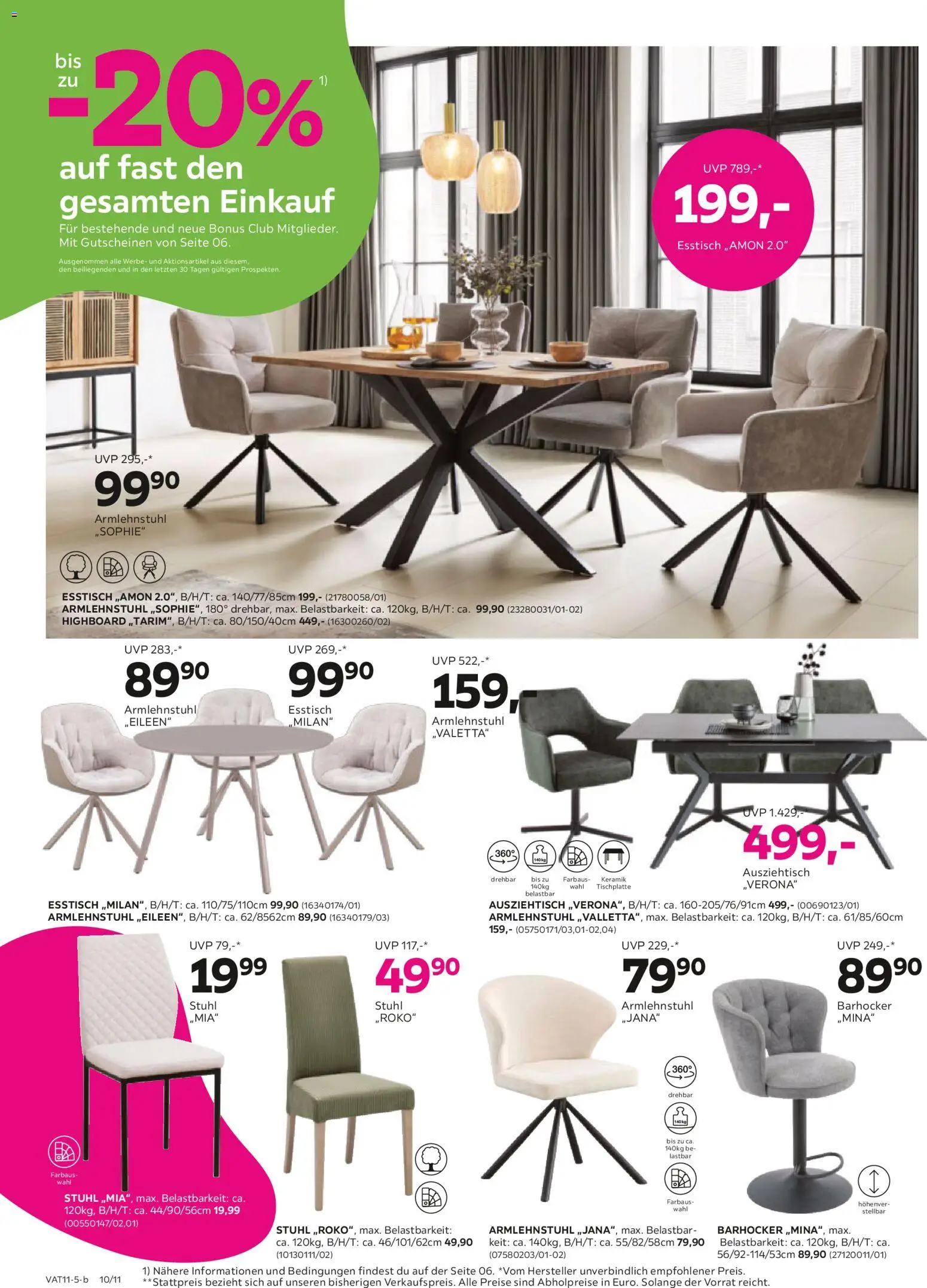 Mömax Prospekt aktuell gültig ab 28.10.2025 | Seite: 10 | Produkte: Stuhl