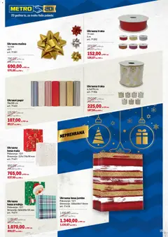 Metro katalog - pregled Metro kataloga - važi od 11.12.2025 | Strana: 15 | Proizvode: Pakovanje
