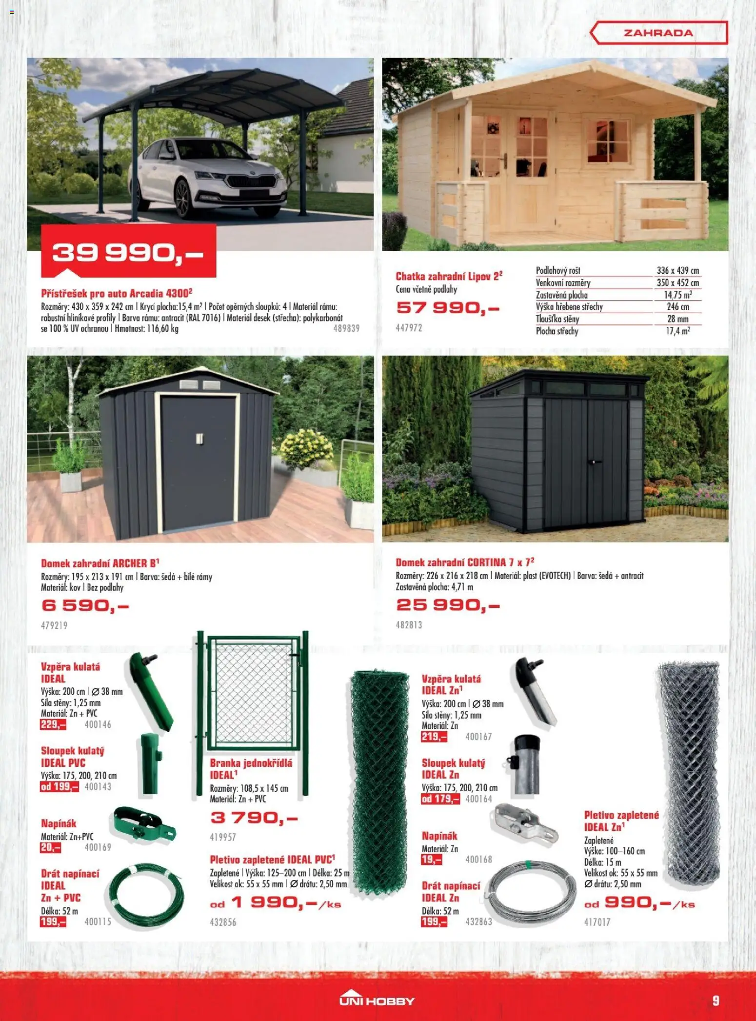 Uni Hobby leták od 02.04.2026 | Strana: 9