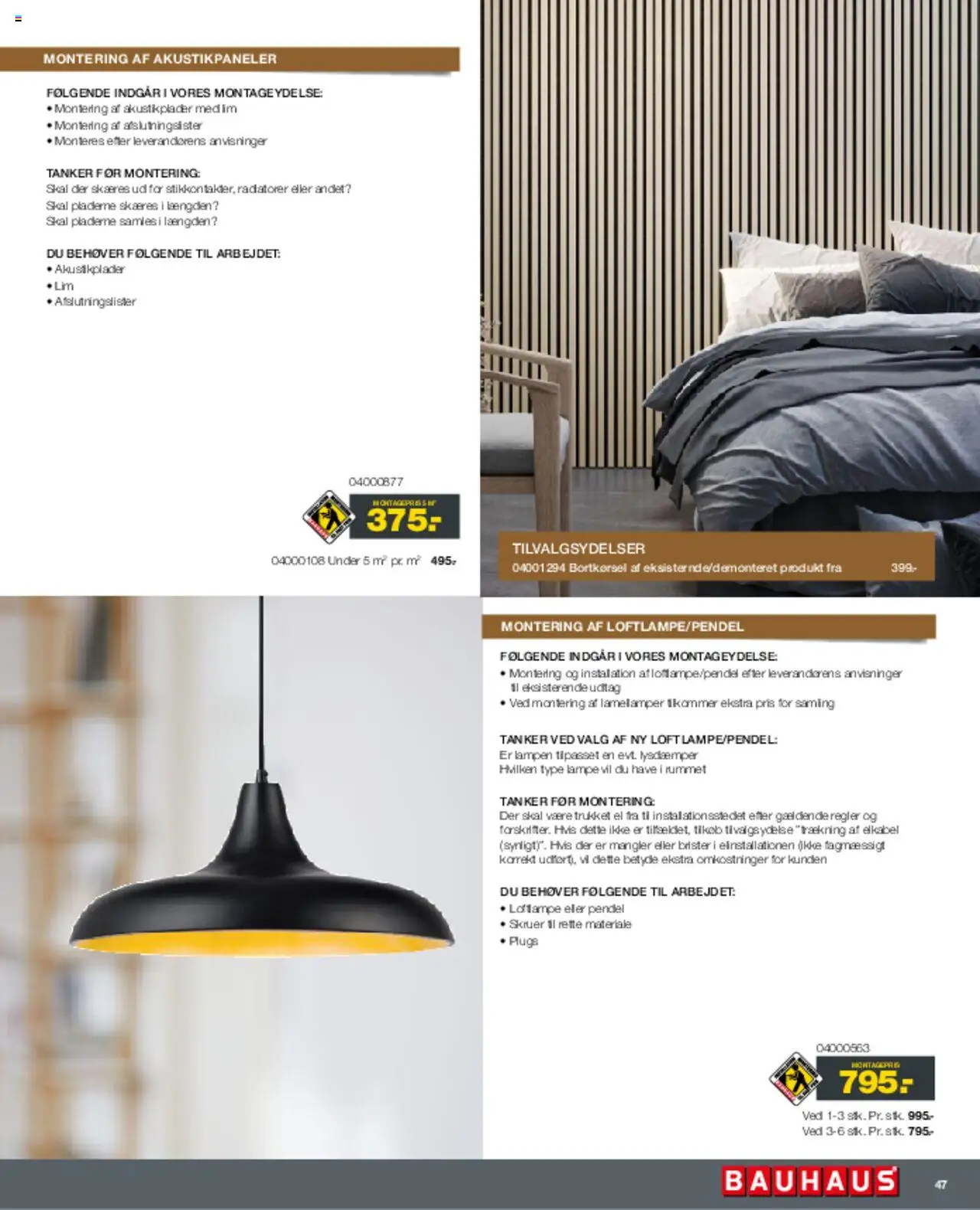 Bauhaus Tilbudsavis gyldig fra 01.03.2025 | Side: 47 | Produkter: Lampe