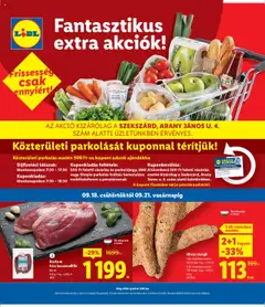Lidl - Szekszárd - amely érvényes a következő dátumtól: 18.09.2025