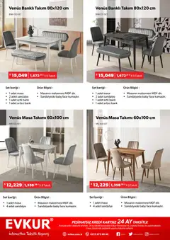 01.11.2025 tarihinden itibaren geçerli olan Evkur kataloğu önizlemesi | Sayfa: 20