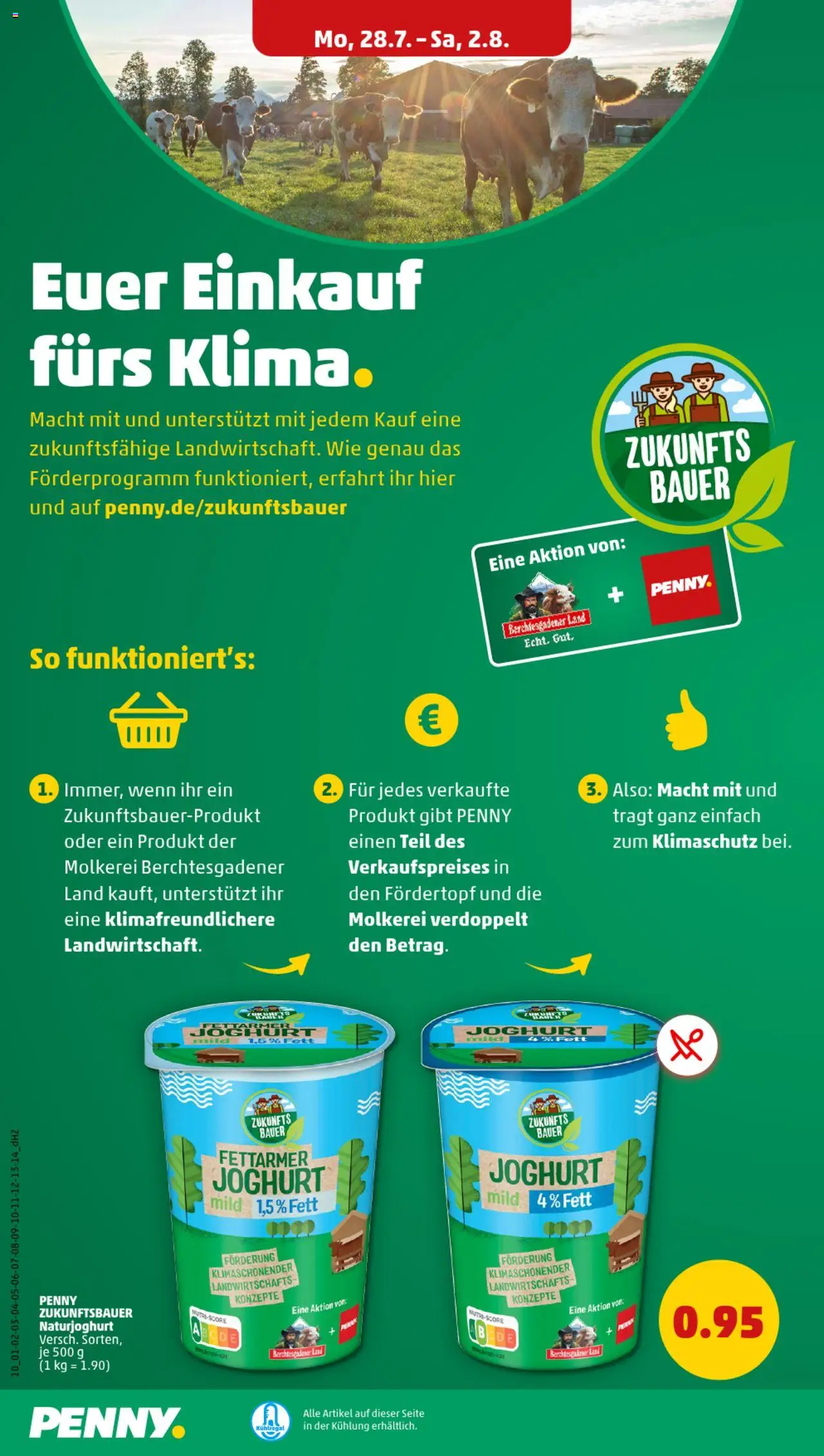 Penny Prospekt 	 - gültig ab dem 28.07.2025 | Seite: 10 | Produkte: Joghurt