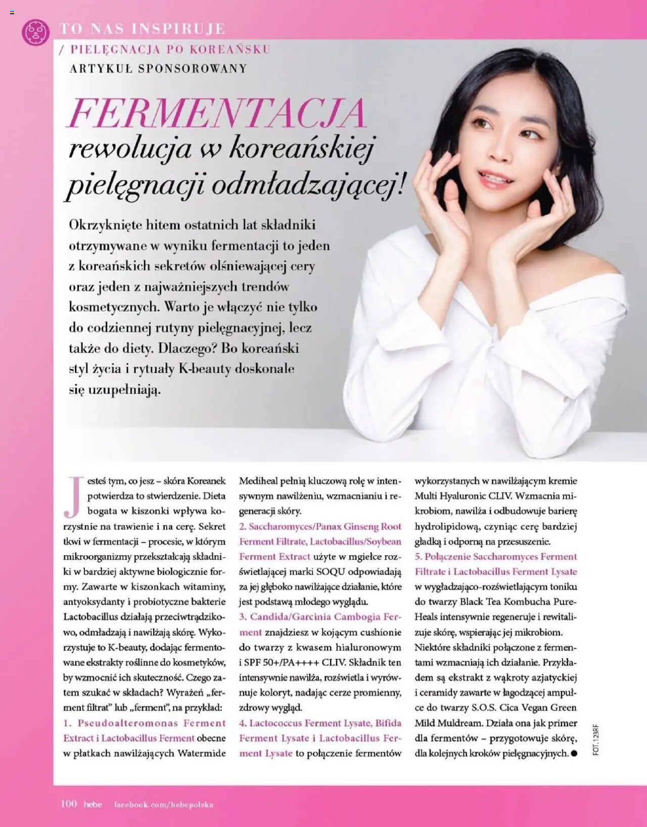 Hebe Gazetka - Magazyn od 01.07.2025 | Strona: 100 | Produkty: Róż, Kombucha