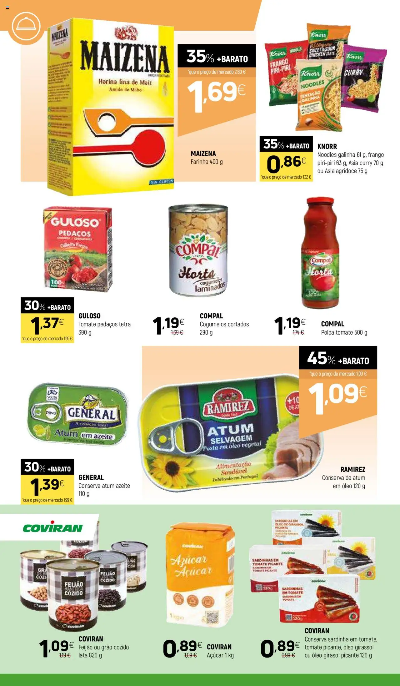 Coviran folheto │ válido de 03.06.2025 | Página: 8 | Produtos: Azeite, Óleo, Açúcar, Milho