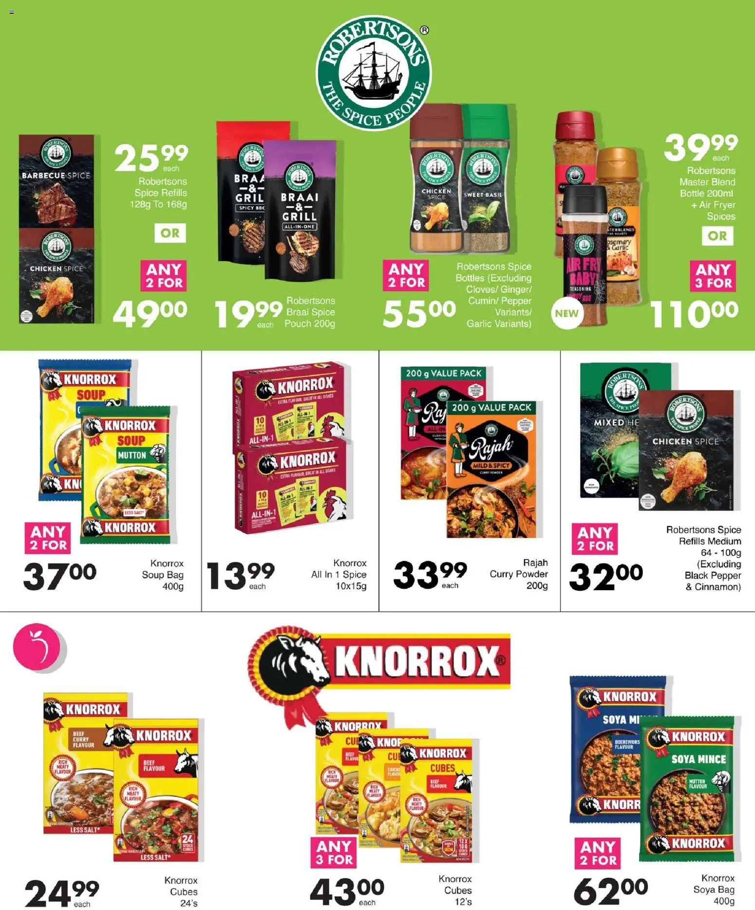 New Save catalogue – valid from 15.04.2026 | Page: 22 | Products: Grill, Fryer, Powder, Soya mince