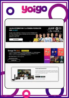 Vista previa Yoigo ofertas válido desde el 15.02.2026 | Página: 3 | Productos: Televisión