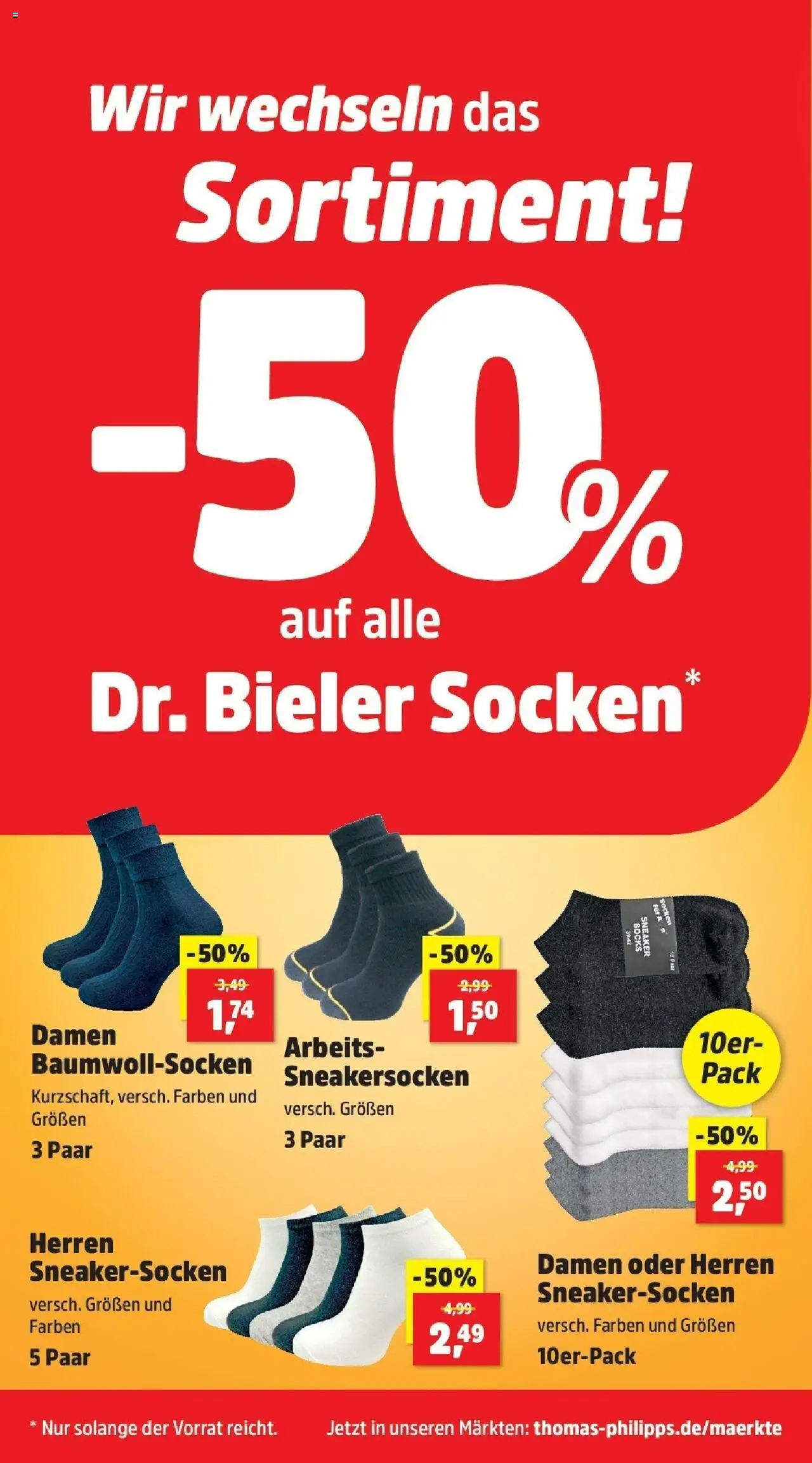 Thomas Philipps Prospekt Nauheim	  - gültig ab dem 11.08.2025 | Seite: 14 | Produkte: Socken