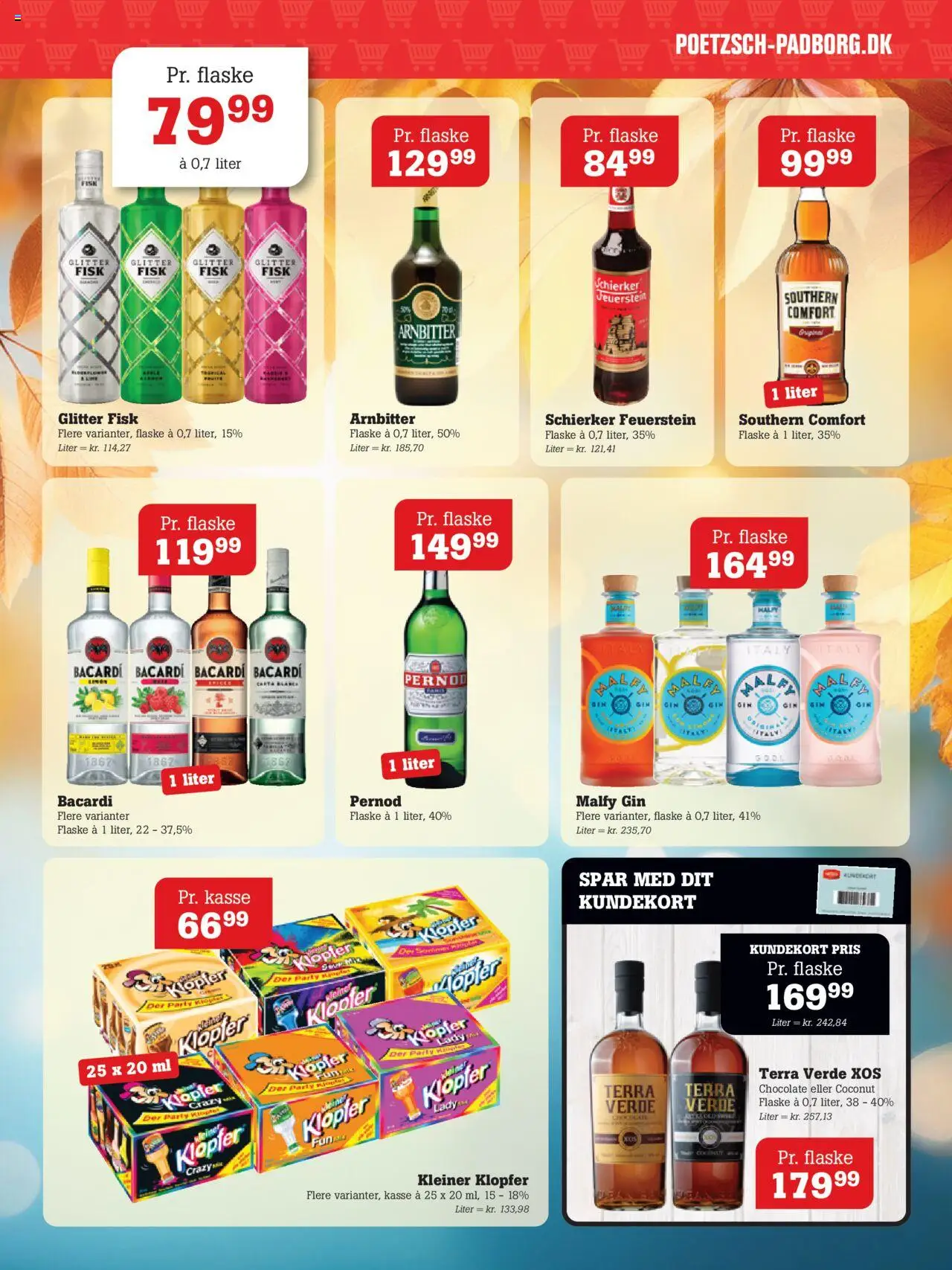 Poetzsch Padborg tilbudsavis – gyldig fra 09.10.2025 | Side: 21 | Produkter: Fisk, Gin
