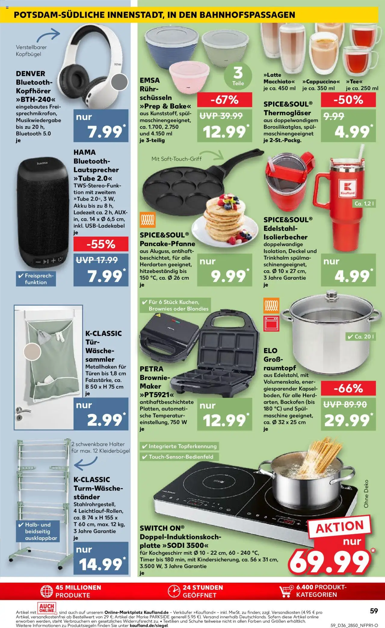 Kaufland prospekt Potsdam	 – gültig ab 07.09.2025 | Seite: 59 | Produkte: Herd, Tür, Backofen, Kopfhörer