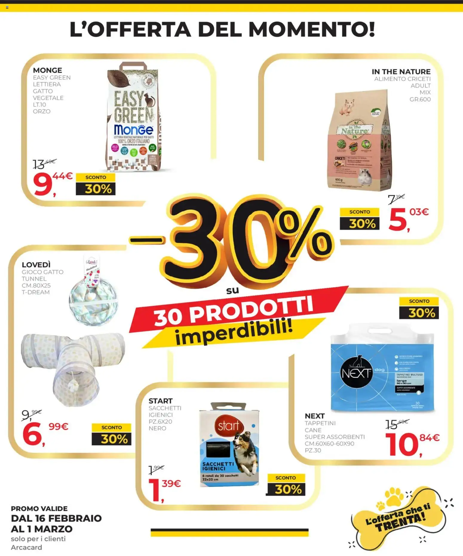 Volantino Arcaplanet del 16.02.2026 | Pagina: 13 | Prodotti: The, Gioco