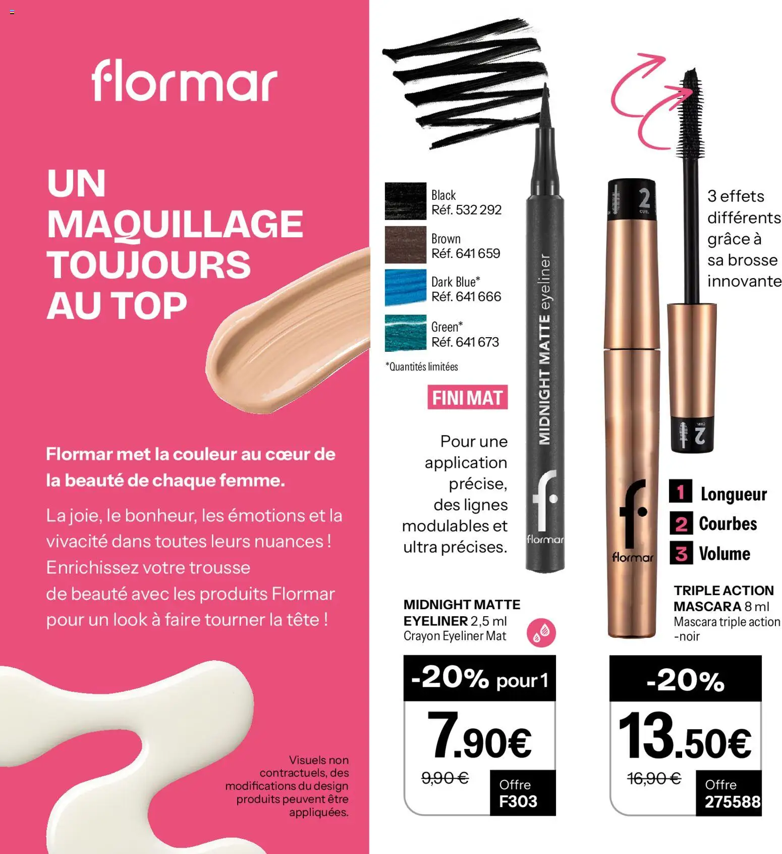 {H1} | Page: 42 | Produits: Maquillage, Mascara, Brosse, Crayon