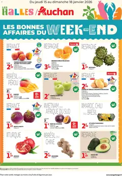 Auchan - Les bons plans du week-end dans votre hyper ! - Voorbeeld van een folder van Auchan, geldig van 15.01.2026