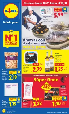 Vista previa Lidl folleto válido desde el 10.11.2025