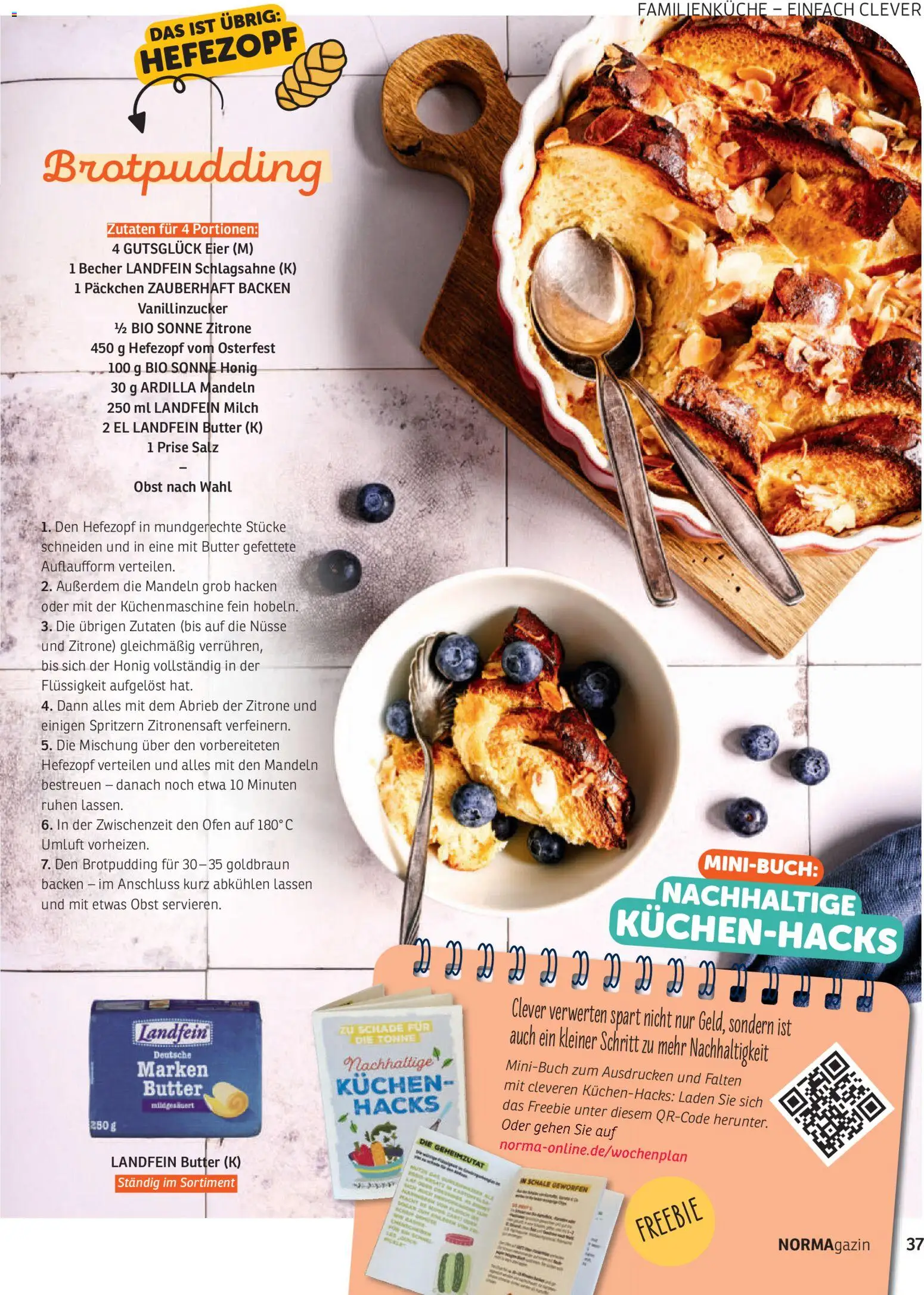 Norma NORMAgazin März/April 2026 – gültig ab 01.03.2026 | Seite: 37 | Produkte: Ofen, Milch, Obst, Zitrone