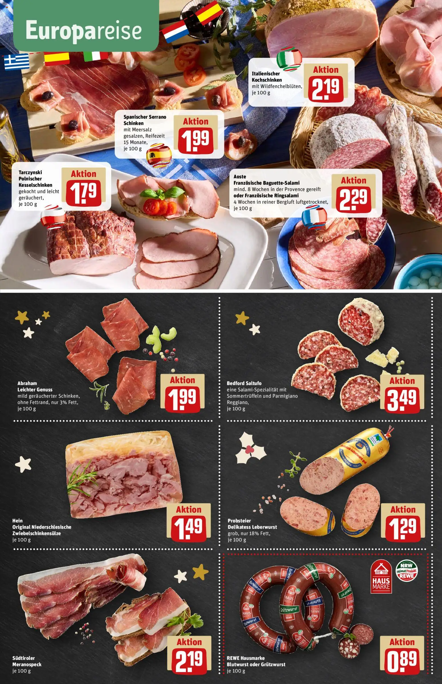 Rewe ihr Kaufpark - Black Friday – gültig ab 24.11.2025 | Seite: 10 | Produkte: Serrano schinken, Schinken