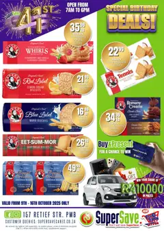 Super Save specials catalogue – valid from 09.10.2025 | Page: 67 | Products: Biscuits, Cream, Lemon