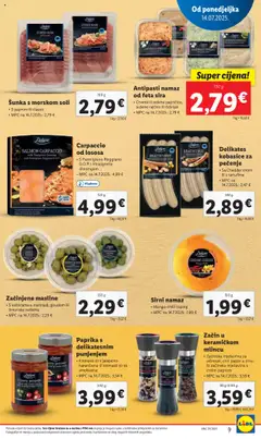 Lidl katalog | vrijedi od 14.07.2025 | Stranica: 9 | Proizvodi: Šunka, Rajčice, Češnjak, Namaz