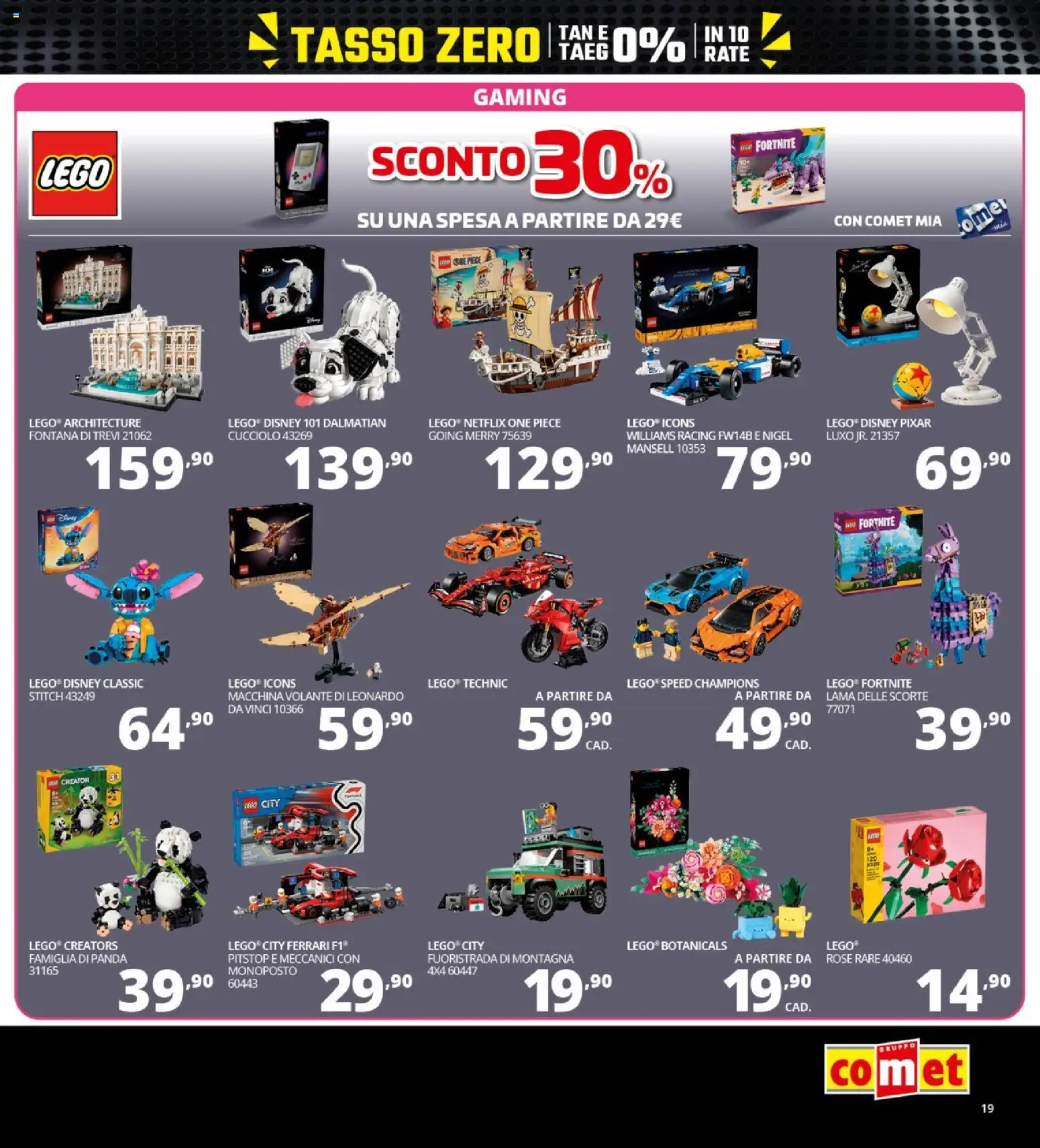 Volantino Comet del 26.11.2025 | Pagina: 19