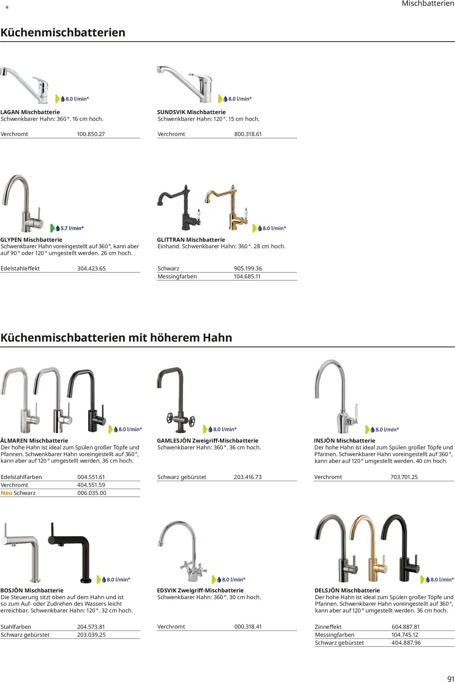 Ikea Küchen – gültig ab 30.09.2025 | Seite: 91