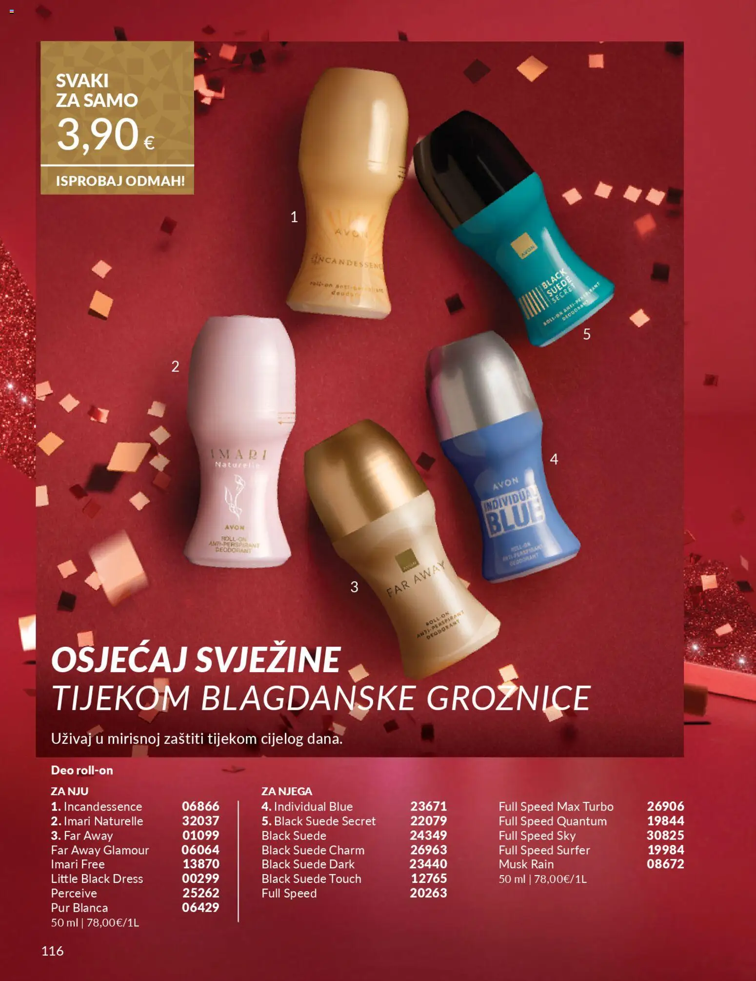 Avon katalog | vrijedi od 01.12.2025 | Stranica: 120 | Proizvodi: Antiperspirant