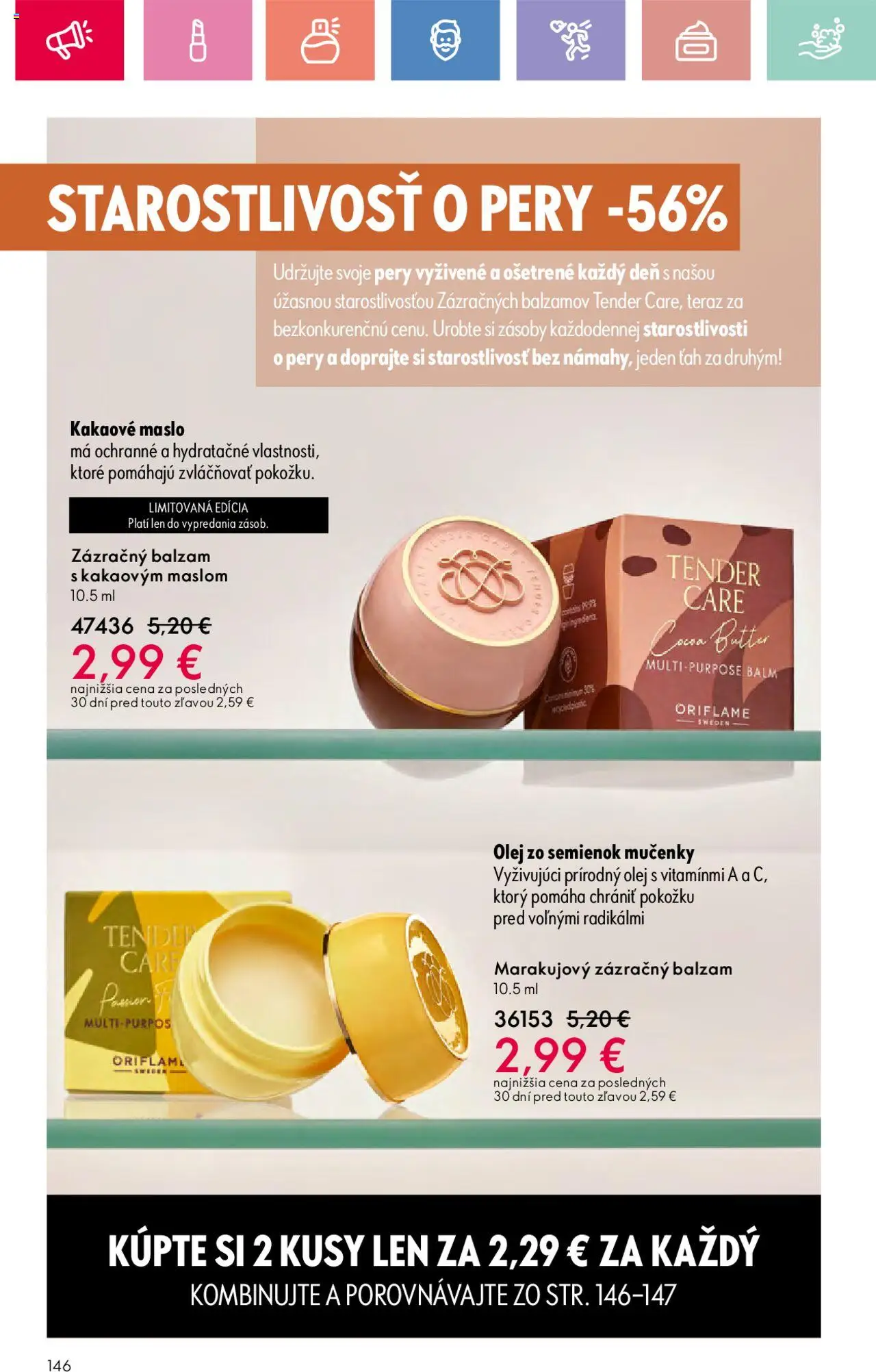 Katalóg Oriflame 12 2025 │ platný od 17.08.2025 | Strana: 146 | Produkty: Maslo, Olej