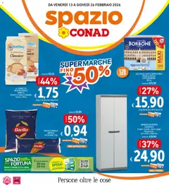 Anteprima del volantino Volantino Spazio Conad	 valido a partire dal 13.02.2026
