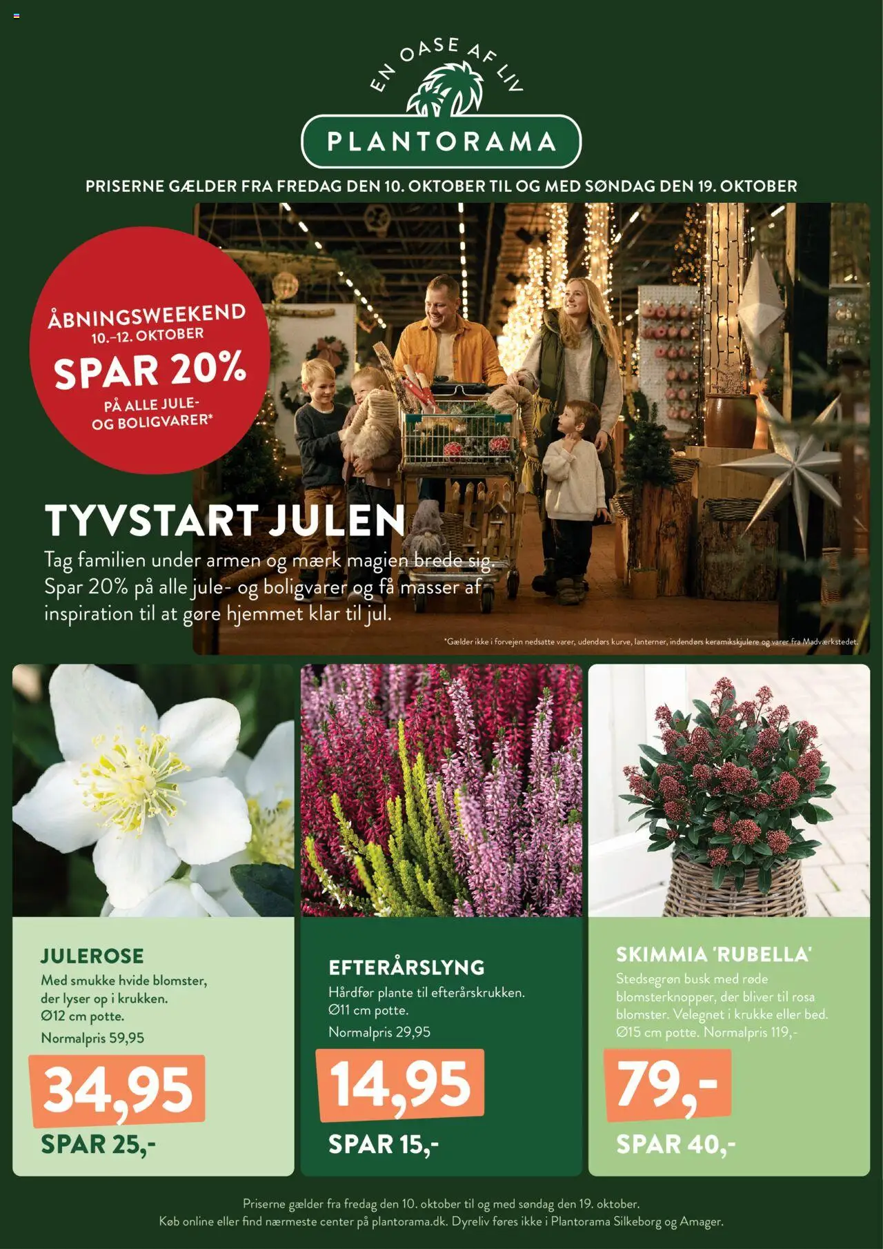 Plantorama tilbudsavis – gyldig fra 10.10.2025 | Side: 1 | Produkter: Krukke