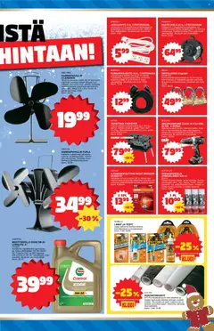 Tokmanni-mainoslehti voimassa 01.12.2025 alkaen | Sivu: 19 | Tuotteet: Moottoriöljy, Pöytä, Työpöytä, Kaapeli