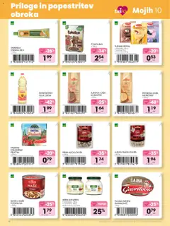 Novi Tuš katalog ponudbe – veljaven od 05.09.2025 | Stran: 14 | Izdelki: Čokolino, Njoki, Olje, Omaka