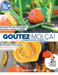Carrefour - Prévisualisation de Carrefour catalogue goûtez-moi ça  valide à partir de 01.10.2025