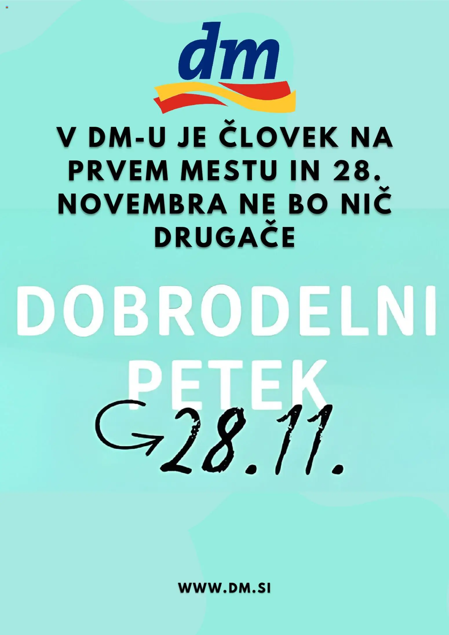 Novi DM Drogerie Markt katalog ponudbe – veljaven od 28.11.2025 | Stran: 1