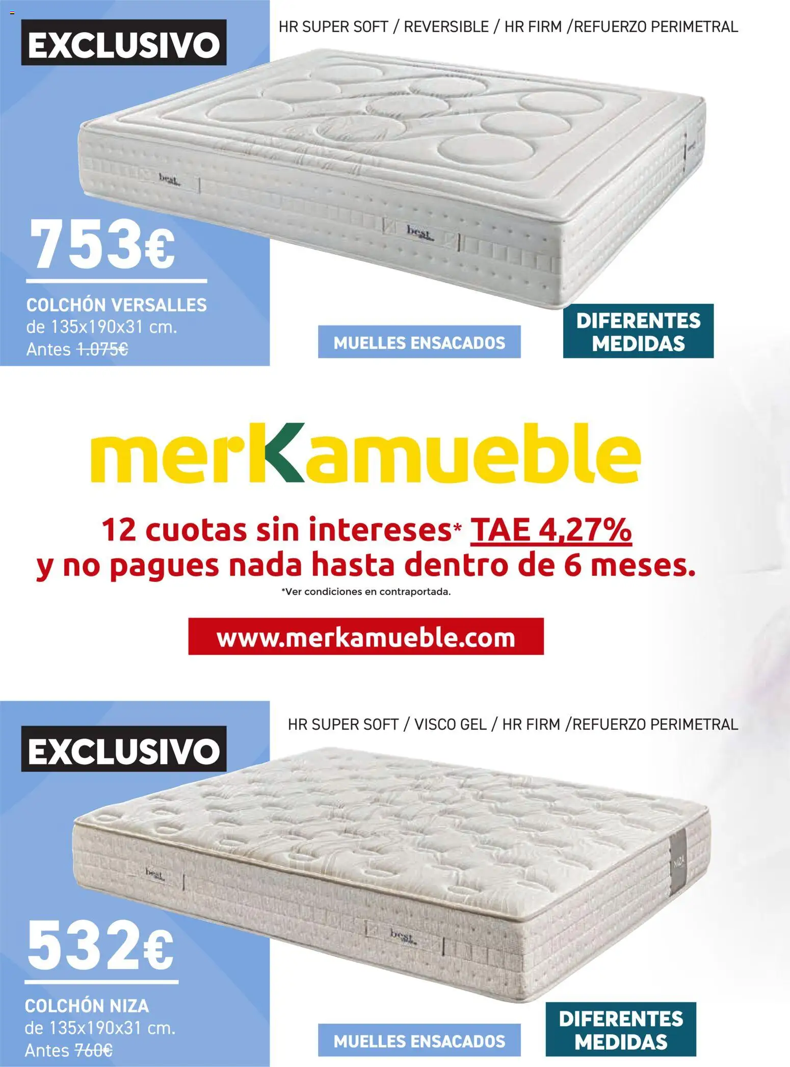 Merkamueble folleto │ válido desde el 21.01.2026 | Página: 80 | Productos: Colchon