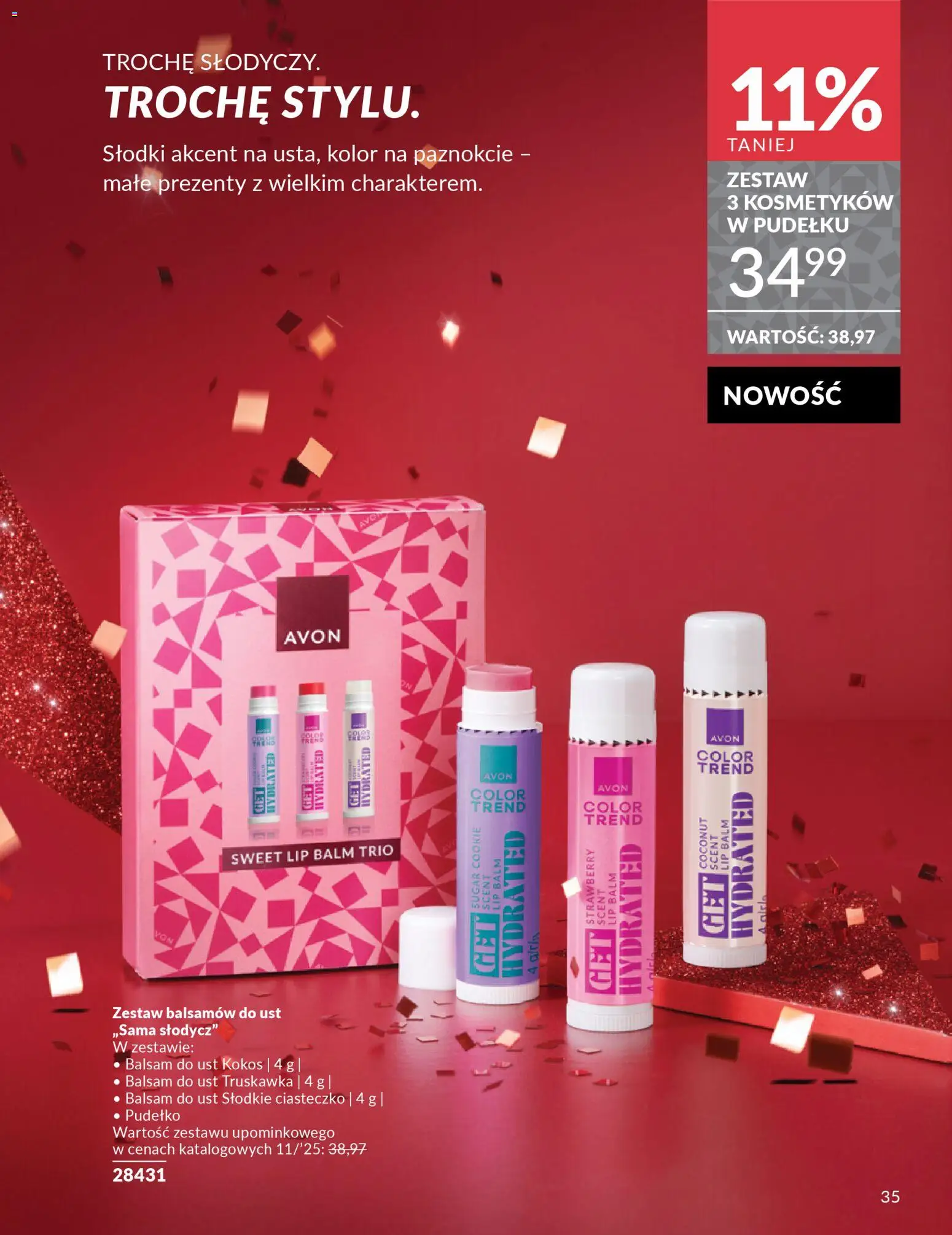 Avon Katalog przewodnik prezentowy od 01.11.2025 | Strona: 35
