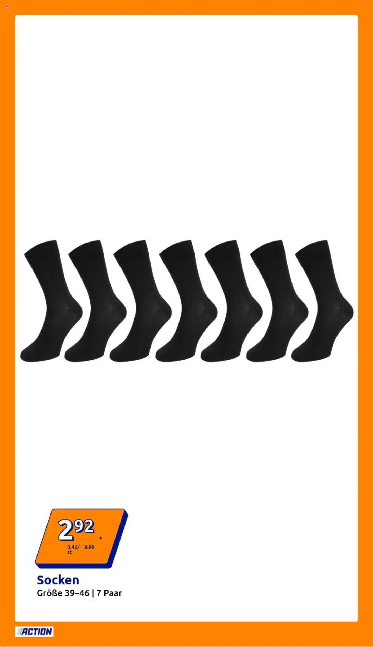 Action Flugblatt gültig ab 15.10.2025 | Seite: 6 | Produkte: Socken