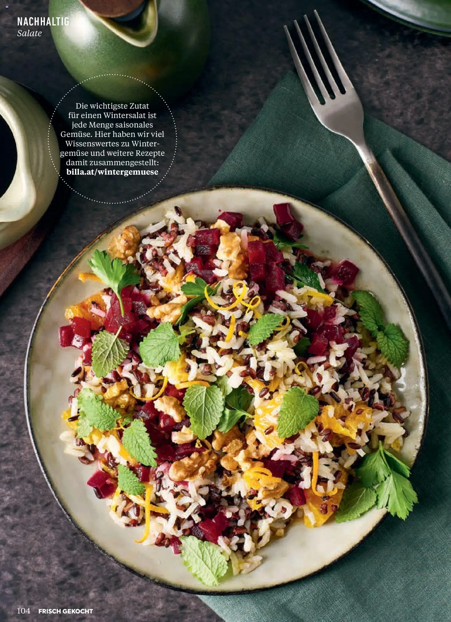 Billa  Frisch Gekocht gültig ab 01.01.2026 | Seite: 100 | Produkte: Gemüse