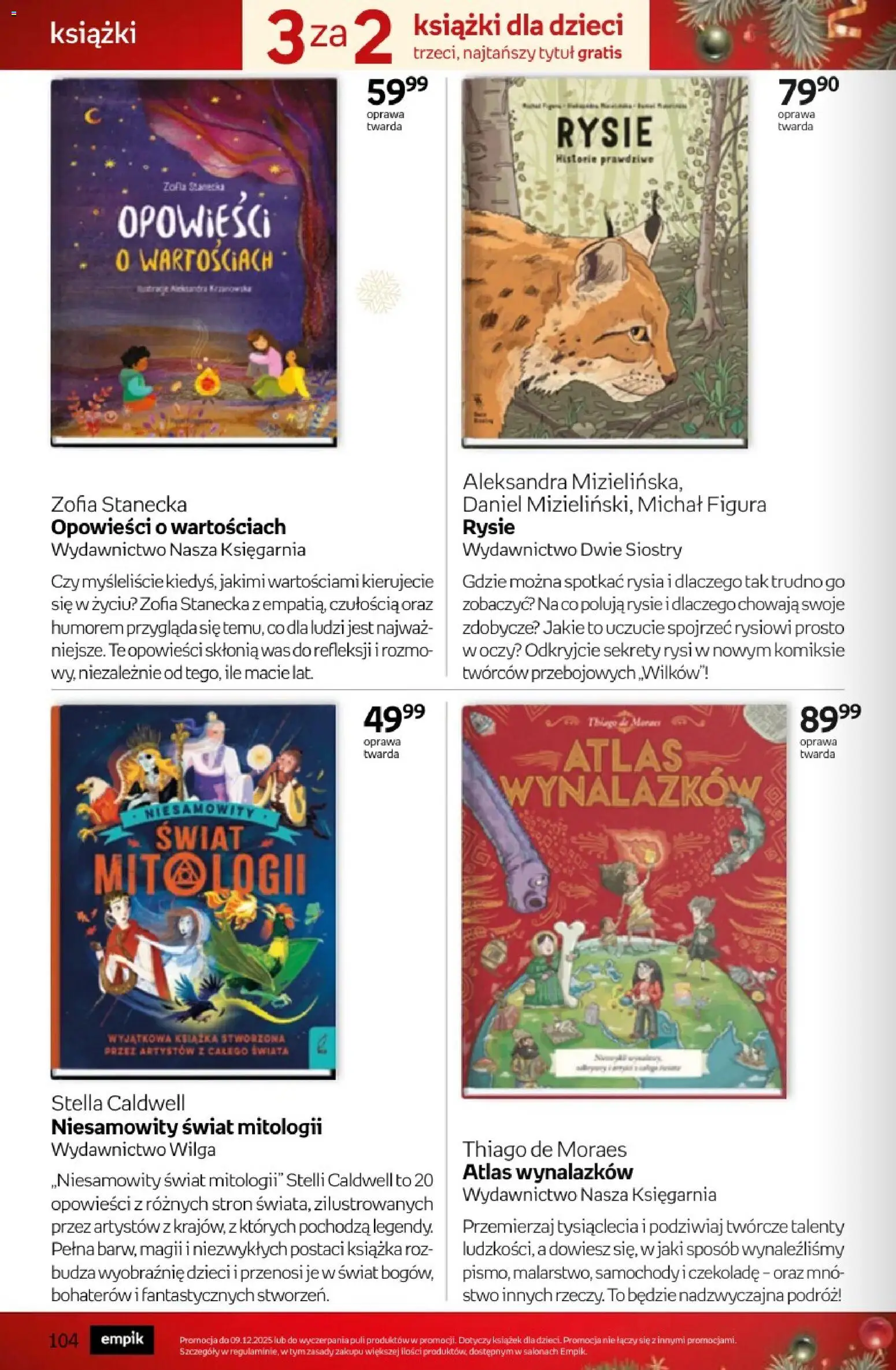Empik promocje - Tom kultury Książki od 26.11.2025 | Strona: 104 | Produkty: Książki, Róż