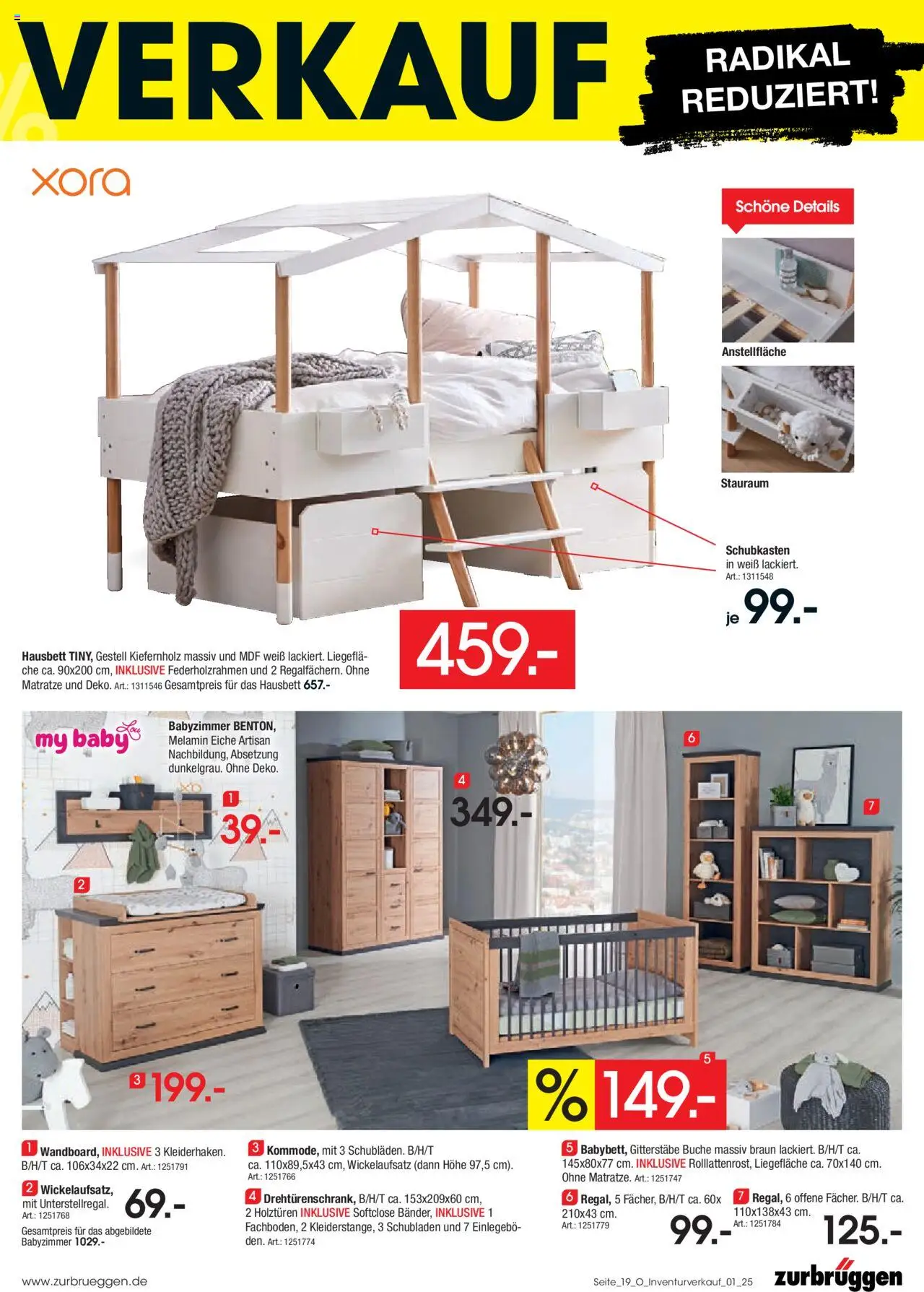 Zurbrüggen Inventurverkauf - gültig ab dem 04.08.2025 | Seite: 21 | Produkte: Matratze