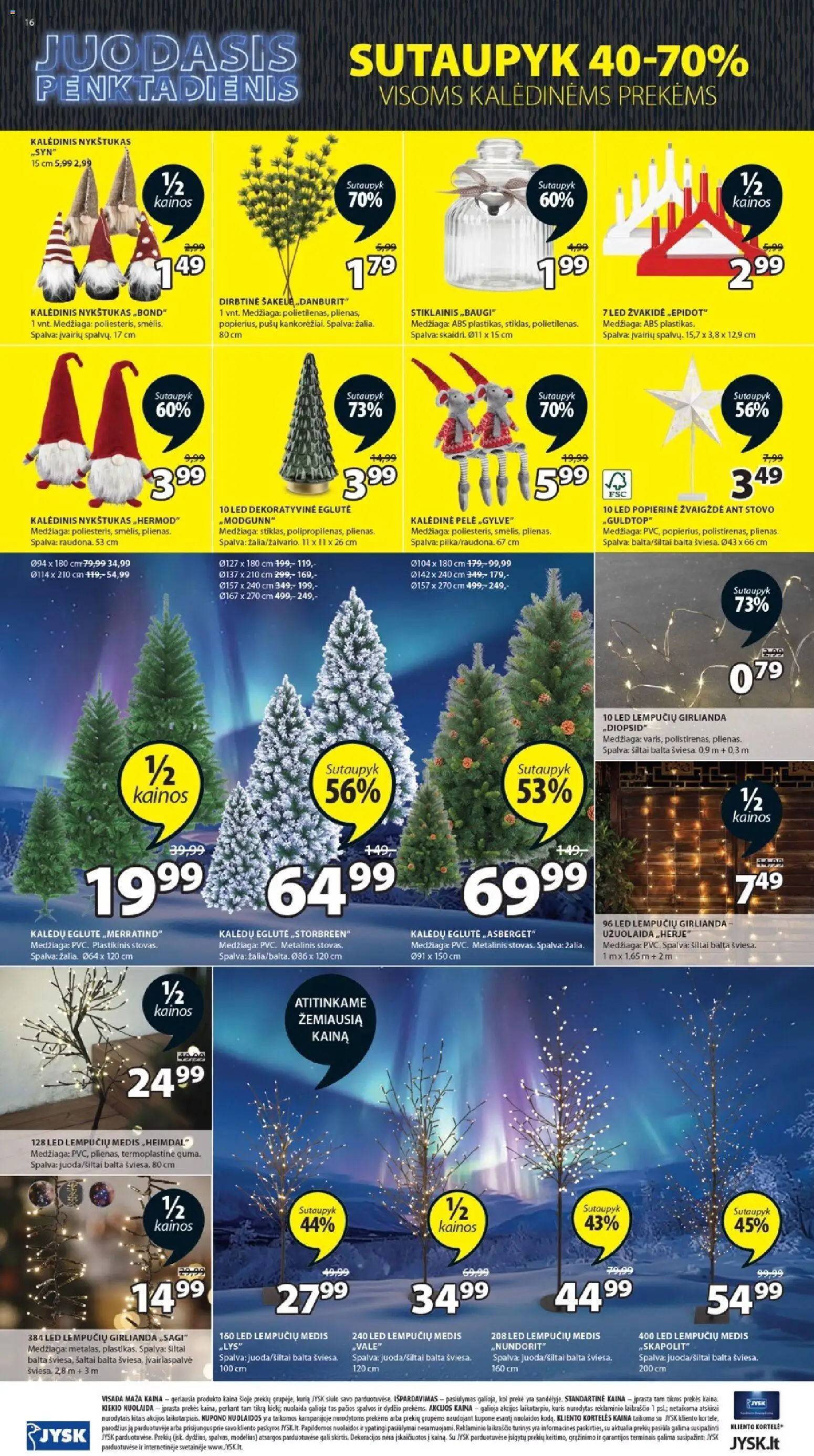 JYSK akcijos nuo 18.11.2025 | Puslapis: 16 | Prekių: Pelė