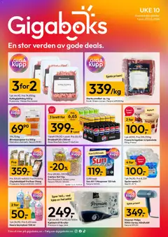 Forhåndsvisning av Gigaboks kundeavis gyldig fra 02.03.2026