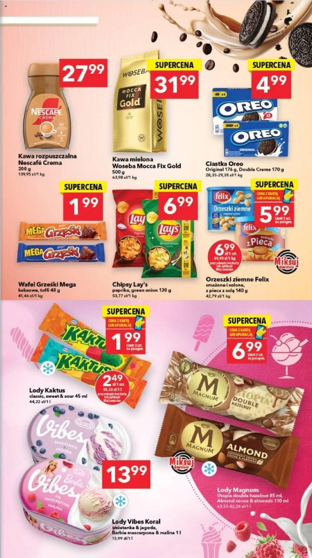 Lewiatan gazetka - Lublin od 13.08.2025 | Strona: 5 | Produkty: Malina, Barbie, Orzeszki ziemne, Kawa