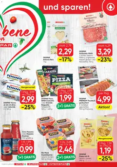 Spar Tutto bene ab 16.04.2026 gültig | Seite: 3 | Produkte: Jääkaappipakastin, Salami, Pizza, Reis