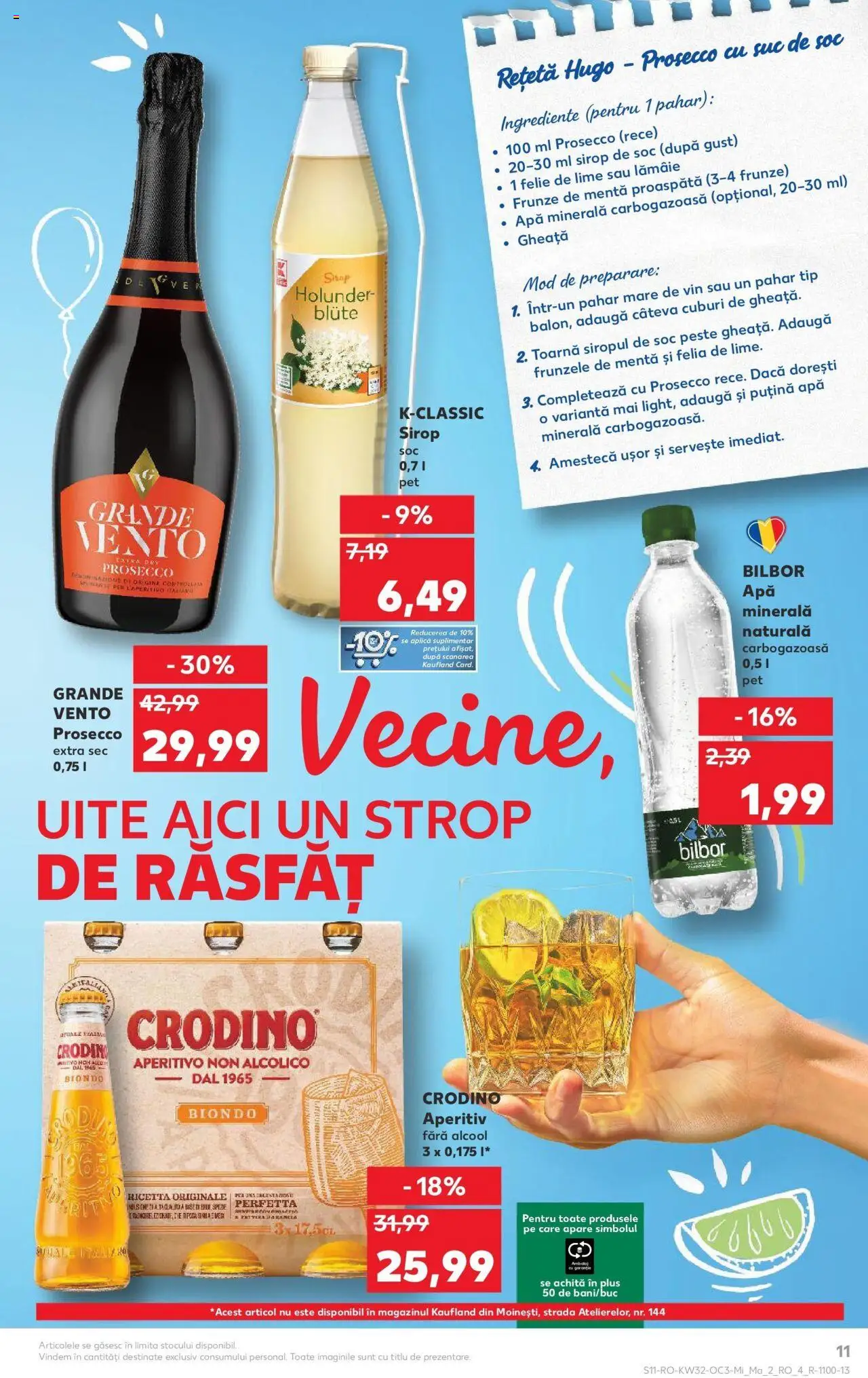 Catalog Kaufland - Arad – valabil de la 06.08.2025 | Pagină: 11 | Produse: Lime, Yazı tahtası kalemi, Vin, Pește