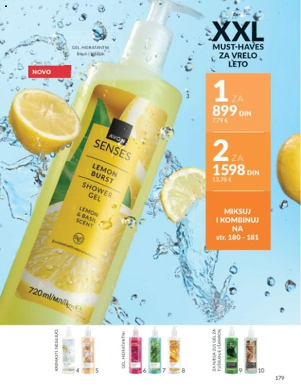AVON katalog - važi od 01.08.2025 | Strana: 179 | Proizvode: Šampon