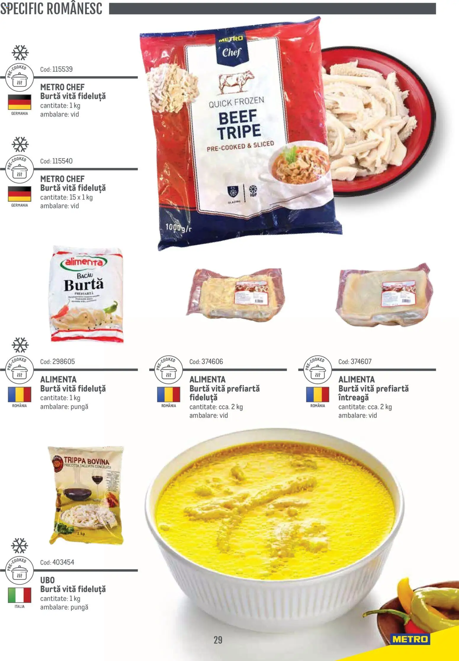 Noul catalog Metro – valabil de la 14.11.2024 | Pagină: 29 | Produse: Pungă