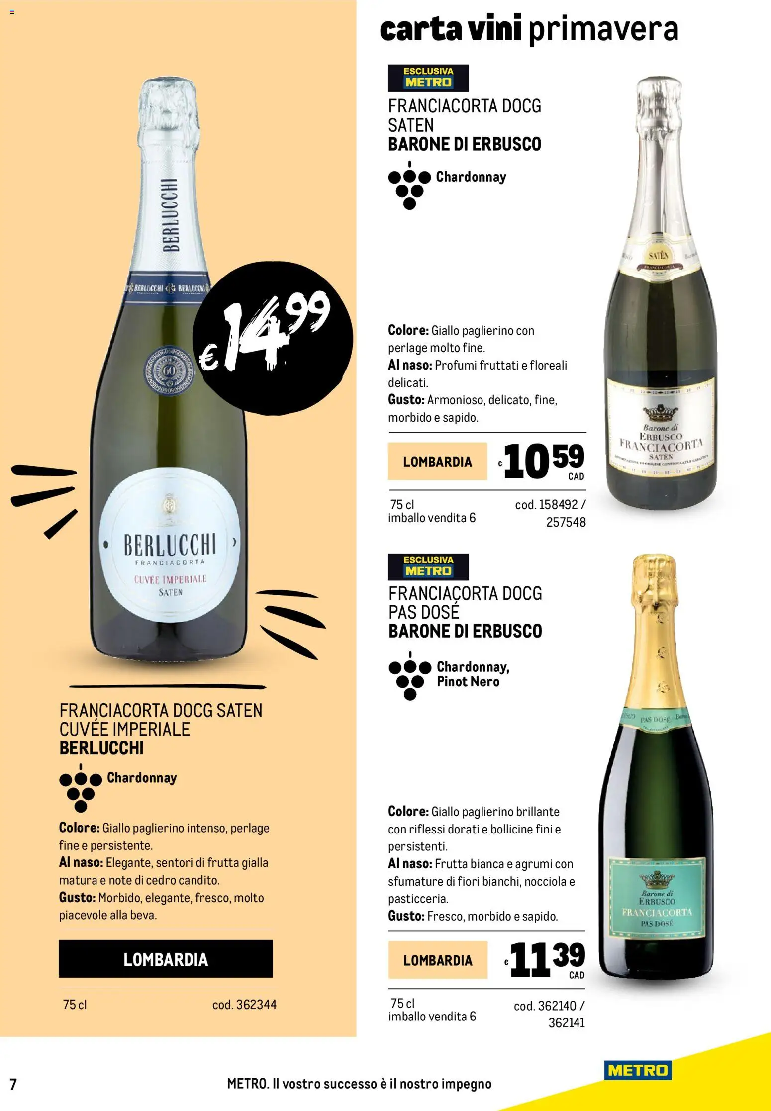 Volantino Metro del 05.03.2026 | Pagina: 7 | Prodotti: Frutta, Agrumi