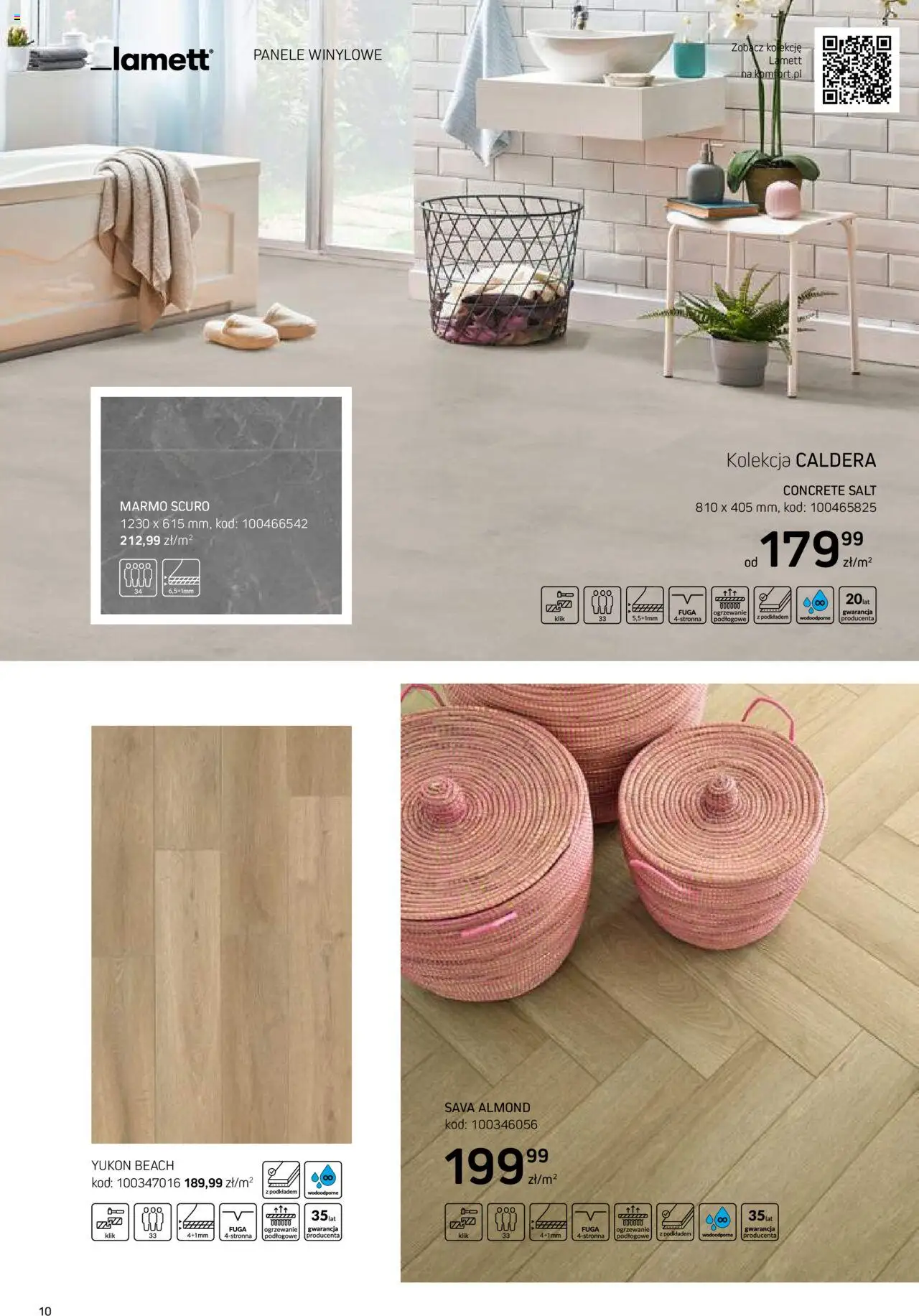 Komfort Gazetka - Katalog Podłogi I Drzwi od 26.06.2024 | Strona: 10