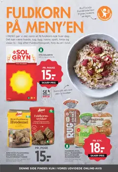 Meny - Tilbudsavis gyldig fra 16.01.2026 | Side: 17 | Produkter: Ris, Hvedemel, Hindbær, Havregryn